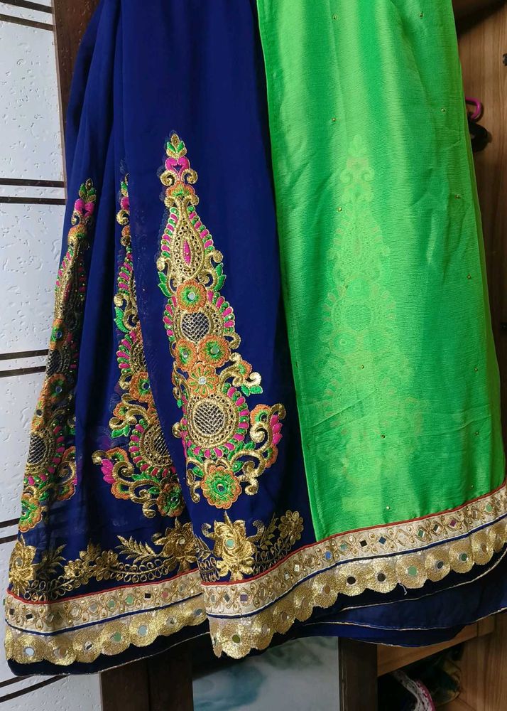 🔥 price Drop 🔥 Double Shaded Saree