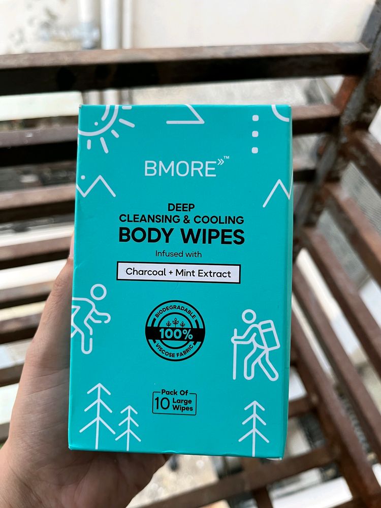 BMore Biodegradable Face and Body Wet Wipes