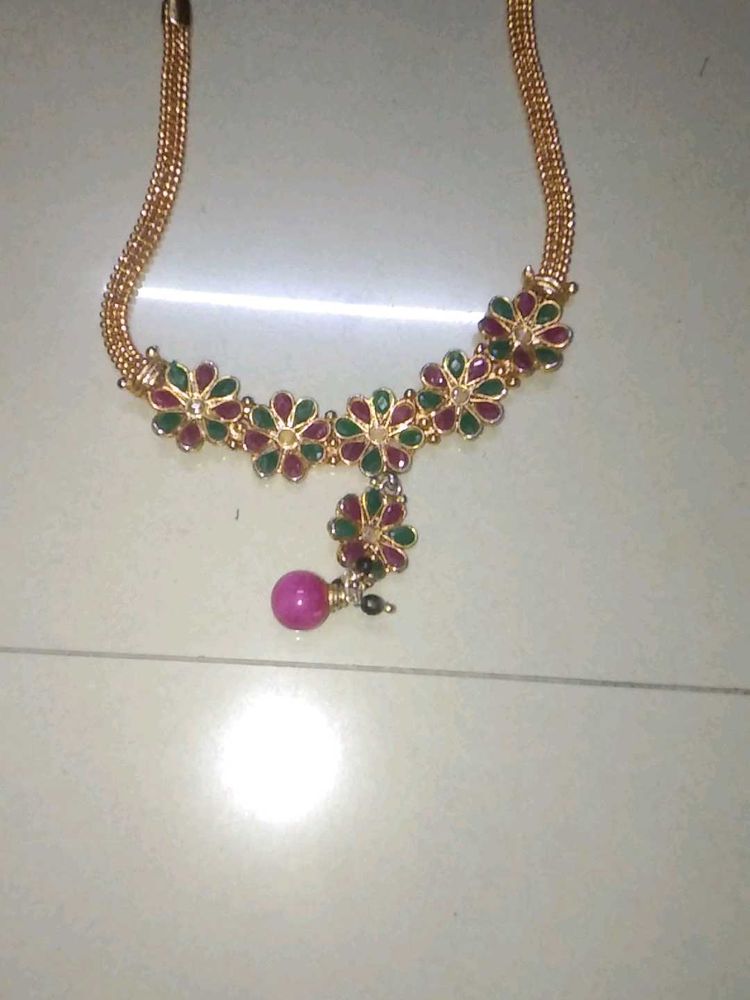 Kundan Set Like New