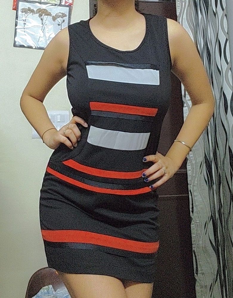 The Stripes Party Dress