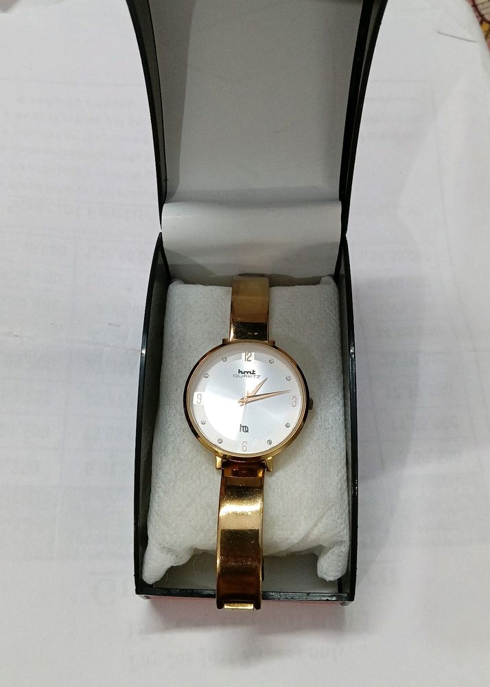 Branded Gold Plated  Watch For Girls And Women