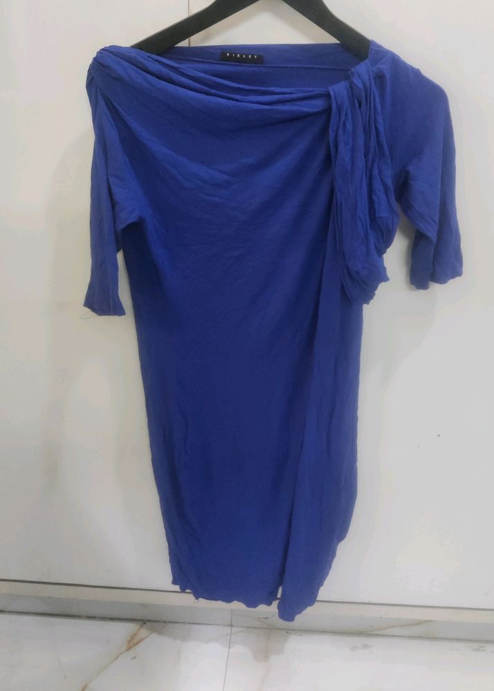 Blue Body Con Dres