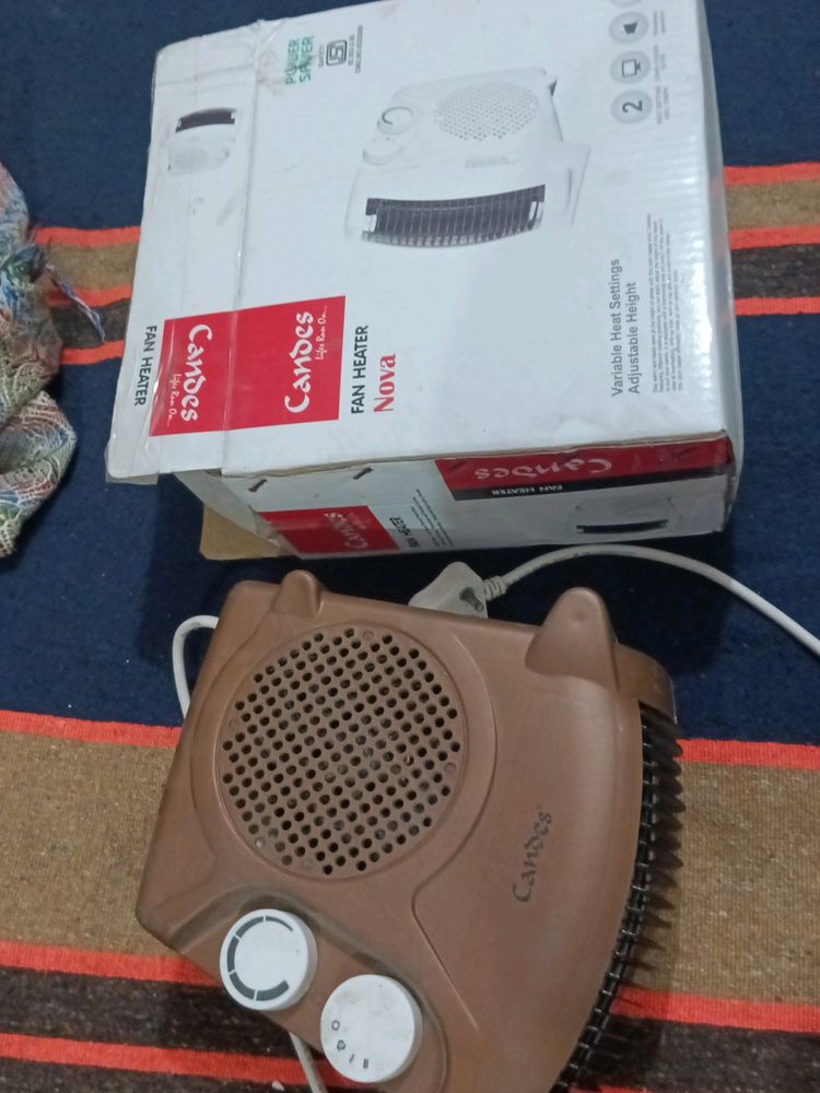 Room Heater With Hot Air Fan 2000watt