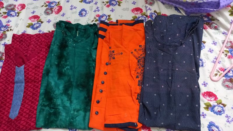 4 Cotton Kurti For Daily Wear