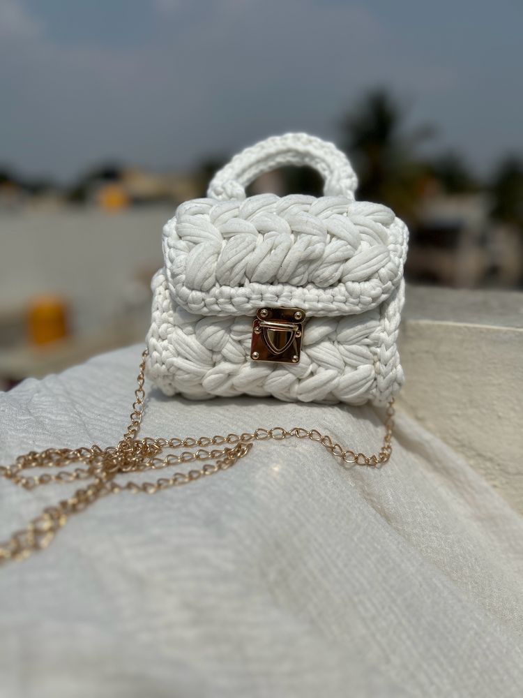 Sweet Mini White Handbag