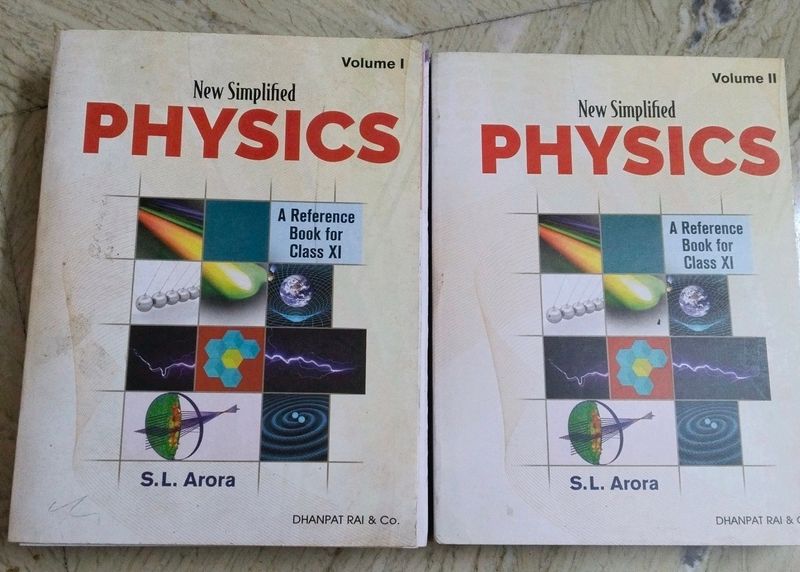 SL Arora Class 11 Physics Books Set