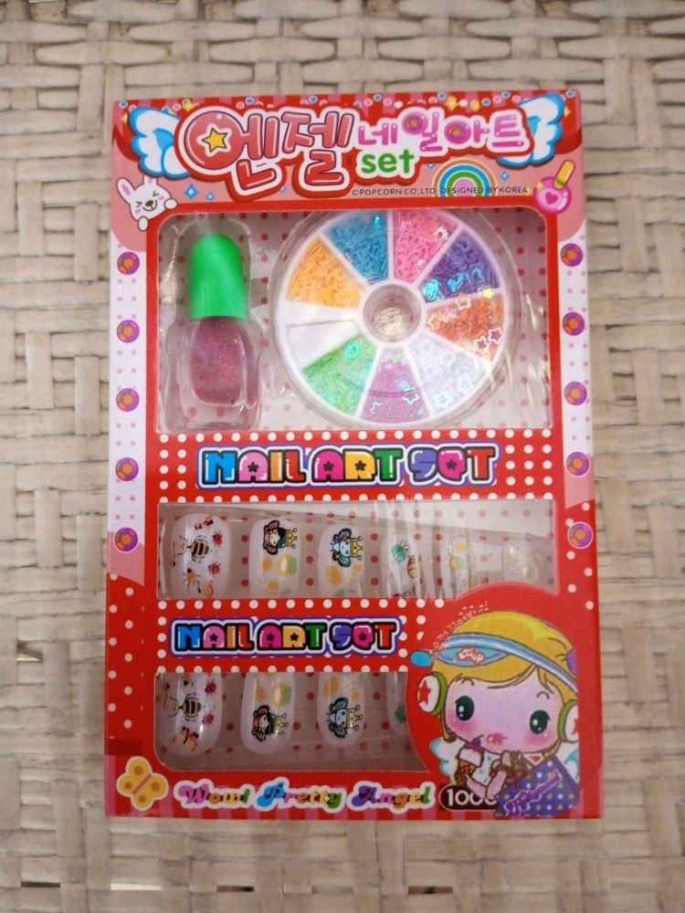 kawaii korean nail art kit gift