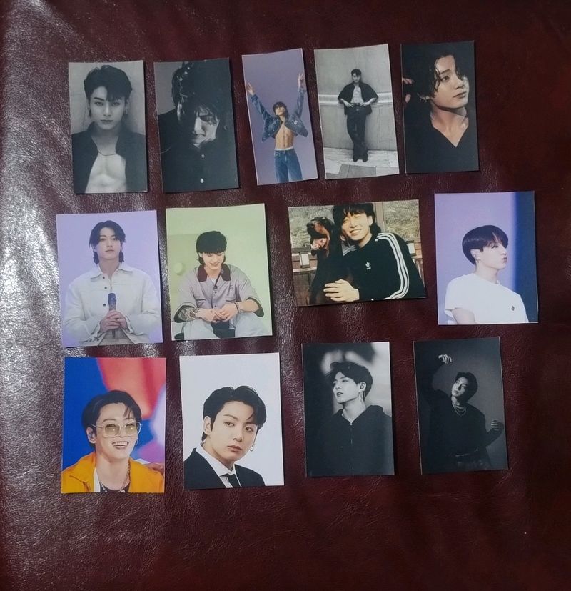 Unofficial BTS Jungkook Photocards