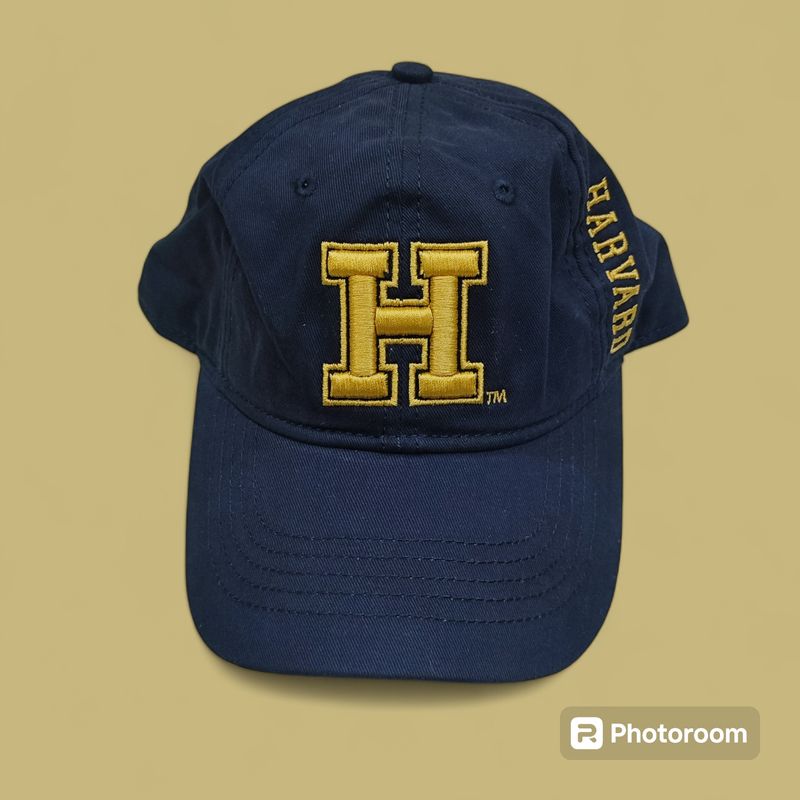 Harvard Men's Navy Blue Cap