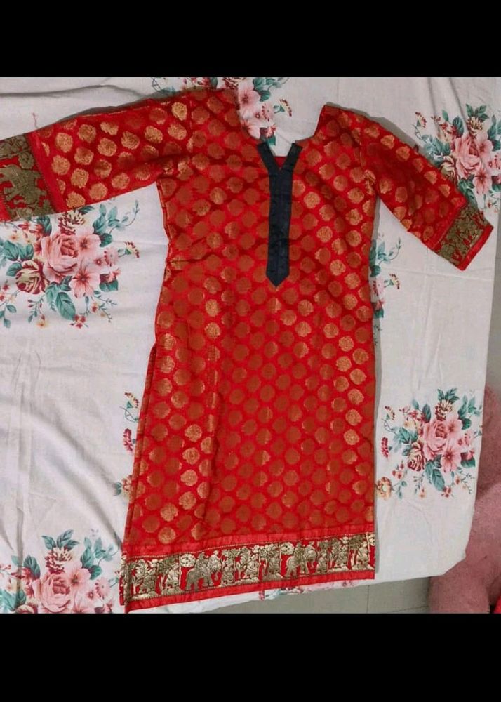 Red Astar Kurta For Women & Girls