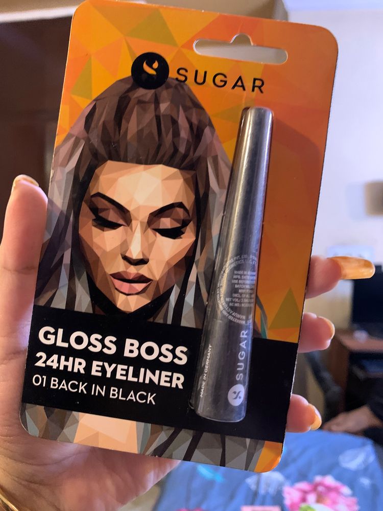 Sugar Gloss Boss Eyeliner Black