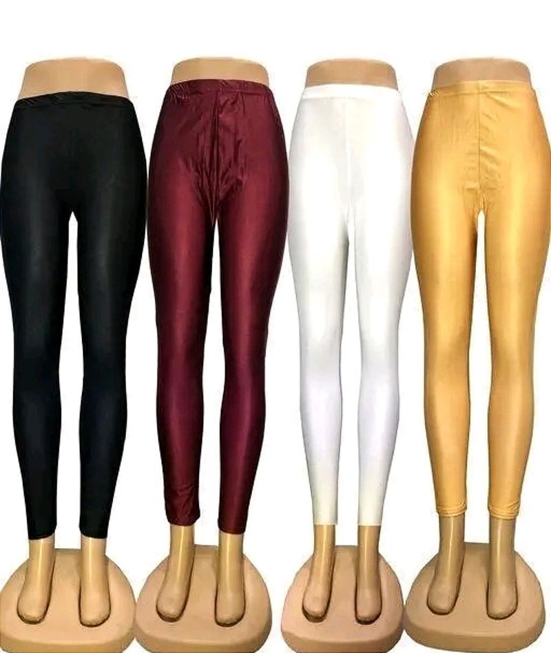 ( NEW UNUSED ) SHIMMER LEGGINGS COMBO OF 4