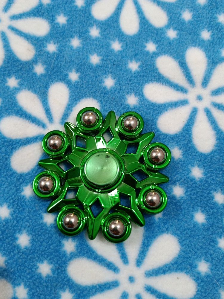 Metal Green Fidget Spinner