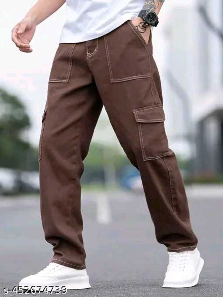 Mens Brown Cargo