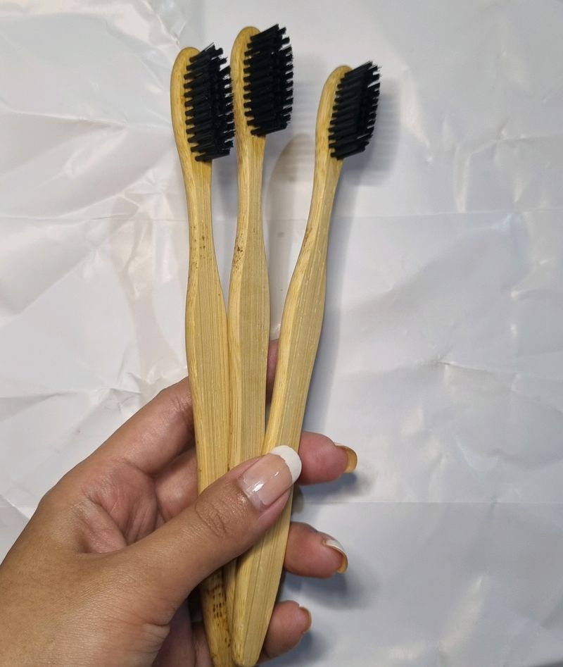 Wooden Brush Combo Of 3