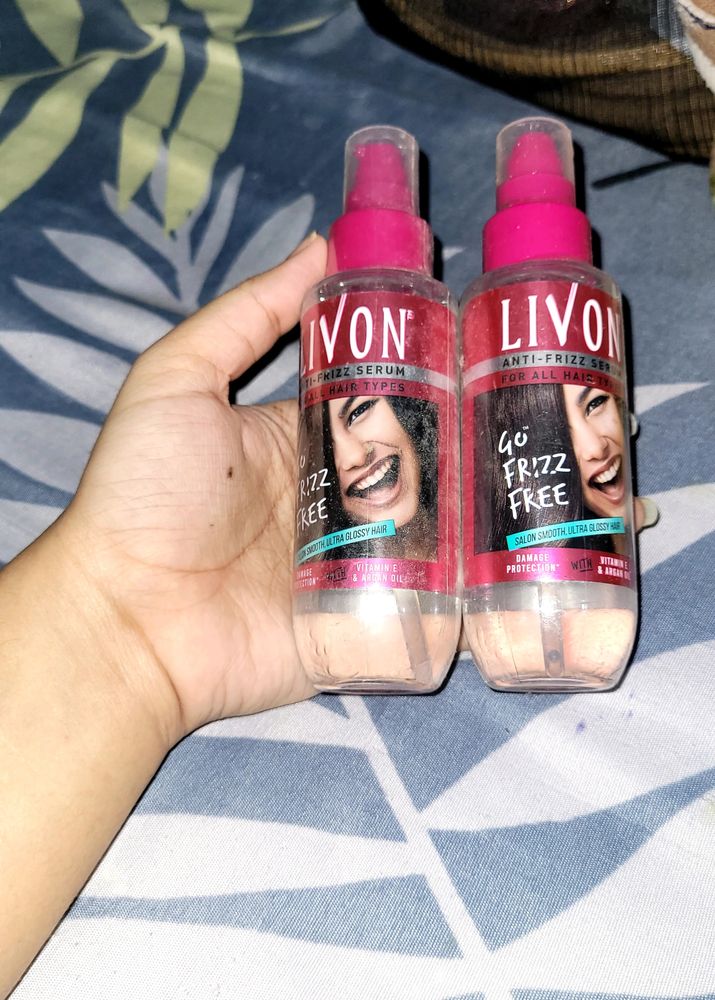 Livon Hair Serum 100ml Pack Of 2