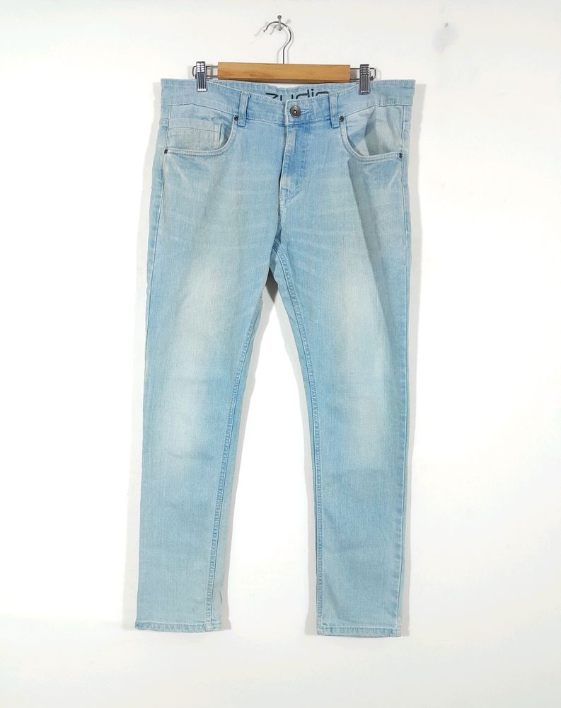 Jeans & Pants | Zudio Ice Blue Jeans (Men's) | Freeup