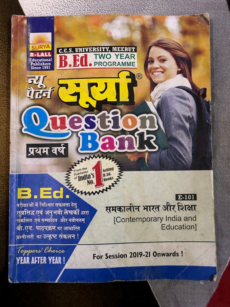 B.Ed.Question Bank Of Contemporary India