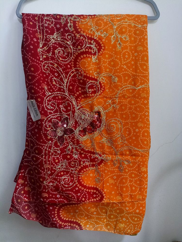 Bandhani Saree