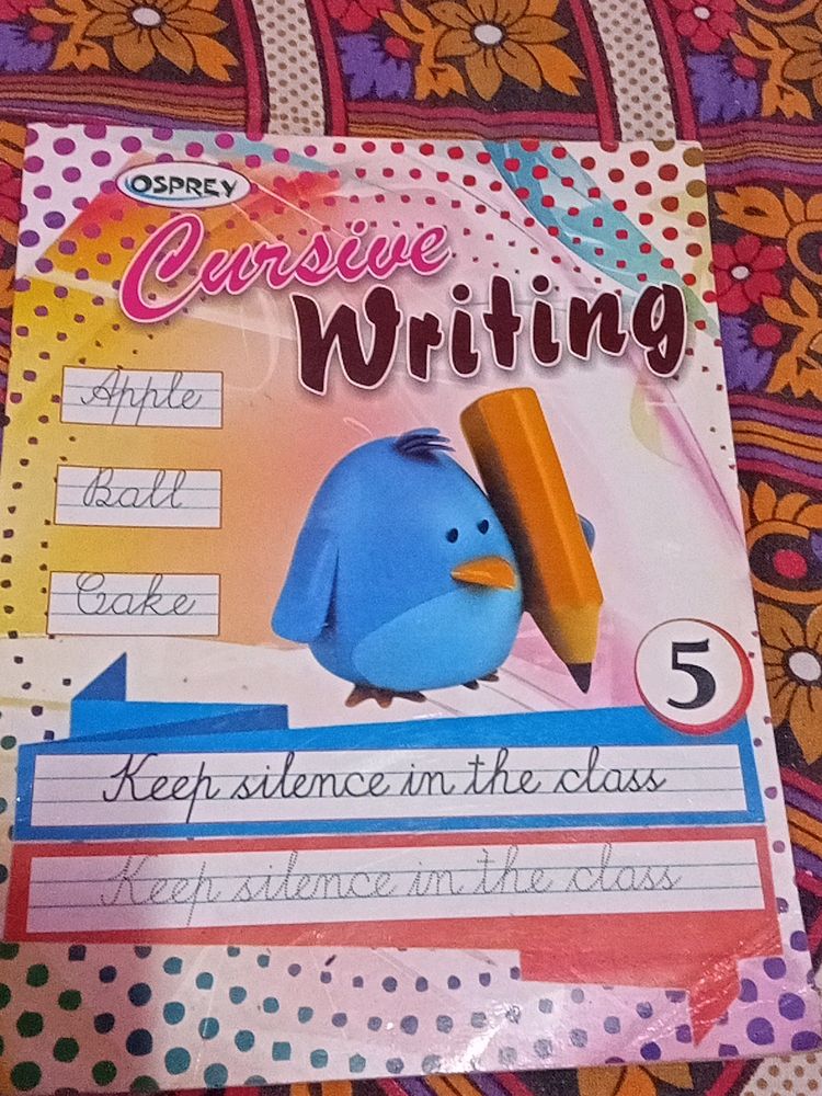 Cursive Writing Book || For Class 4th to 6th