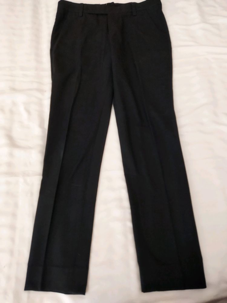 Black Formal Pant And Blue Shirt For Women