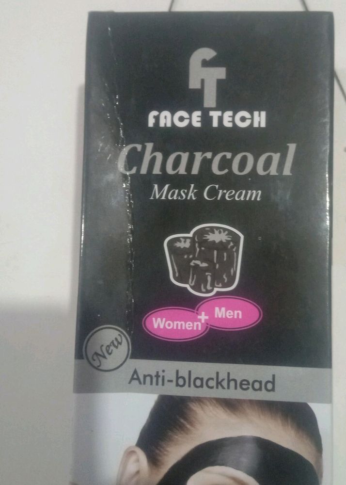 face touch charcoal mask cream