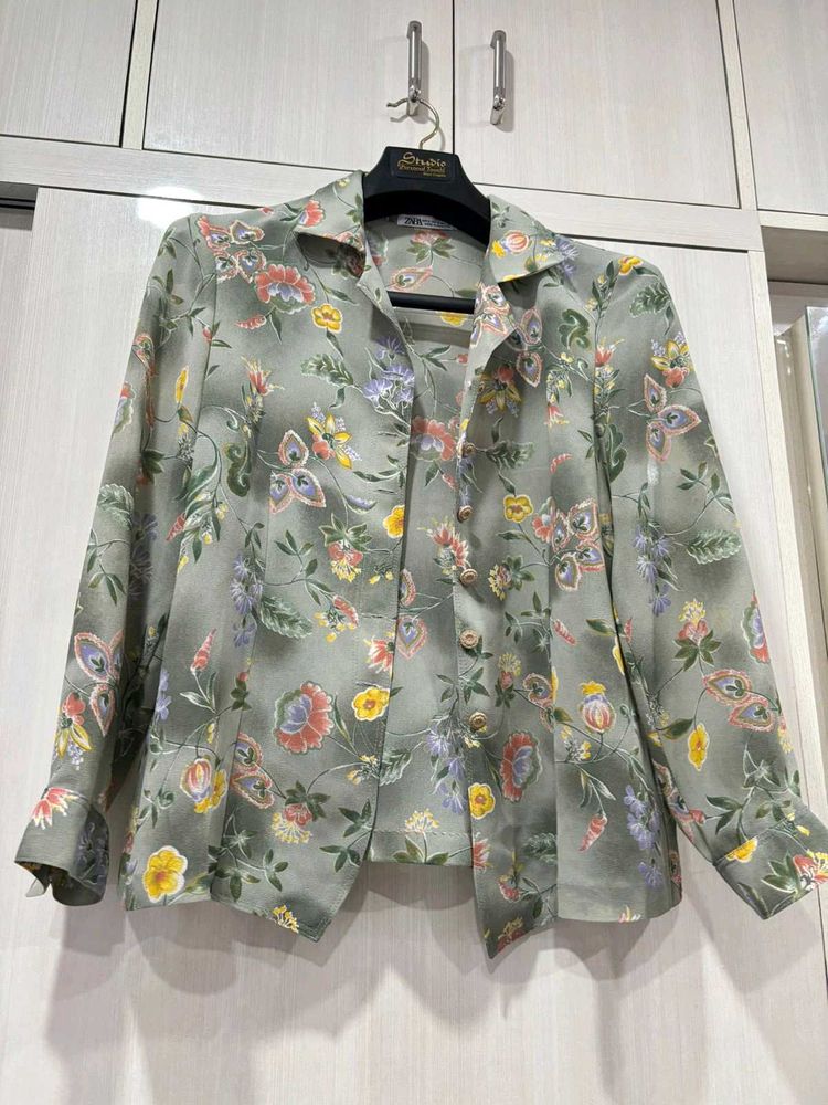 Zara Floral Shirt