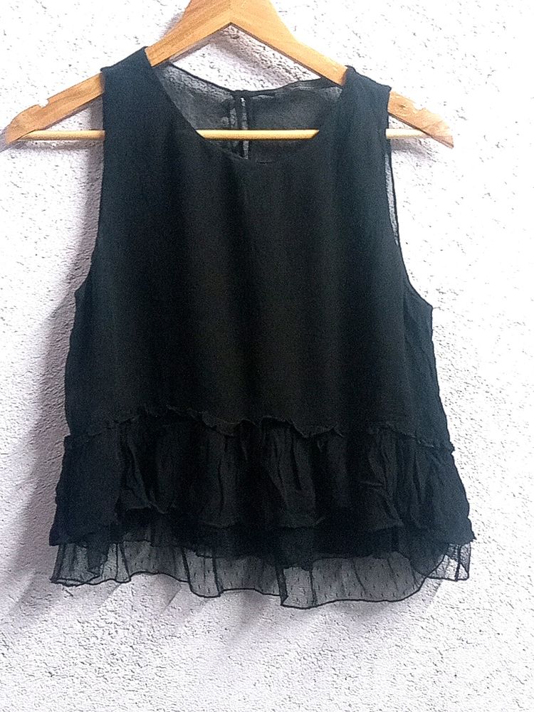 Zara Sheer Top