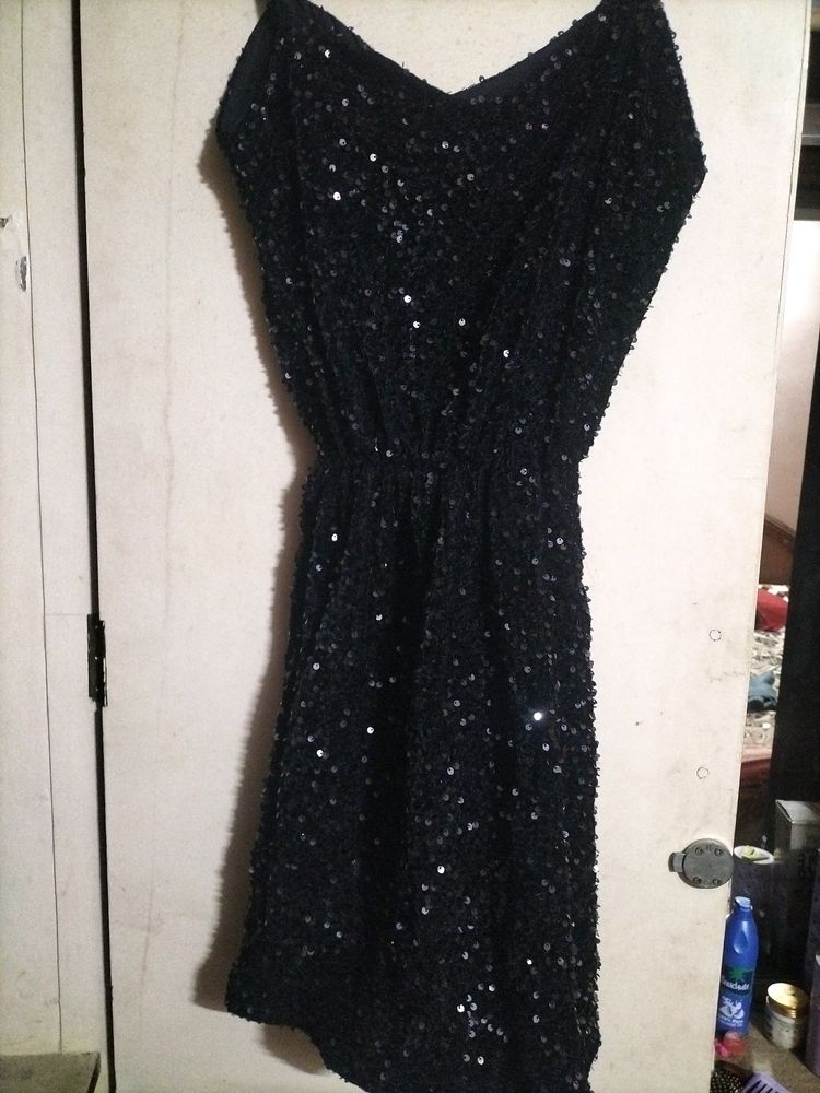 Black Sequence Dress