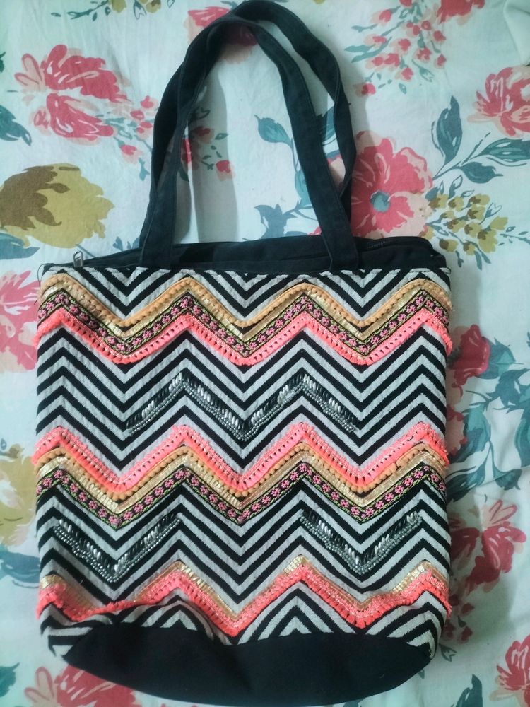 Multicolor Tote Bag