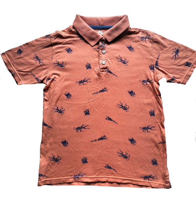 Boys Orange Shirt