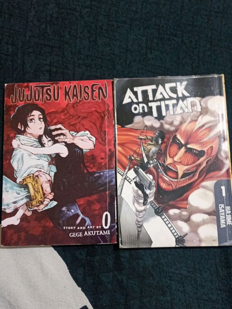 Jujutsu Kaisen And Attack On Titan Manga