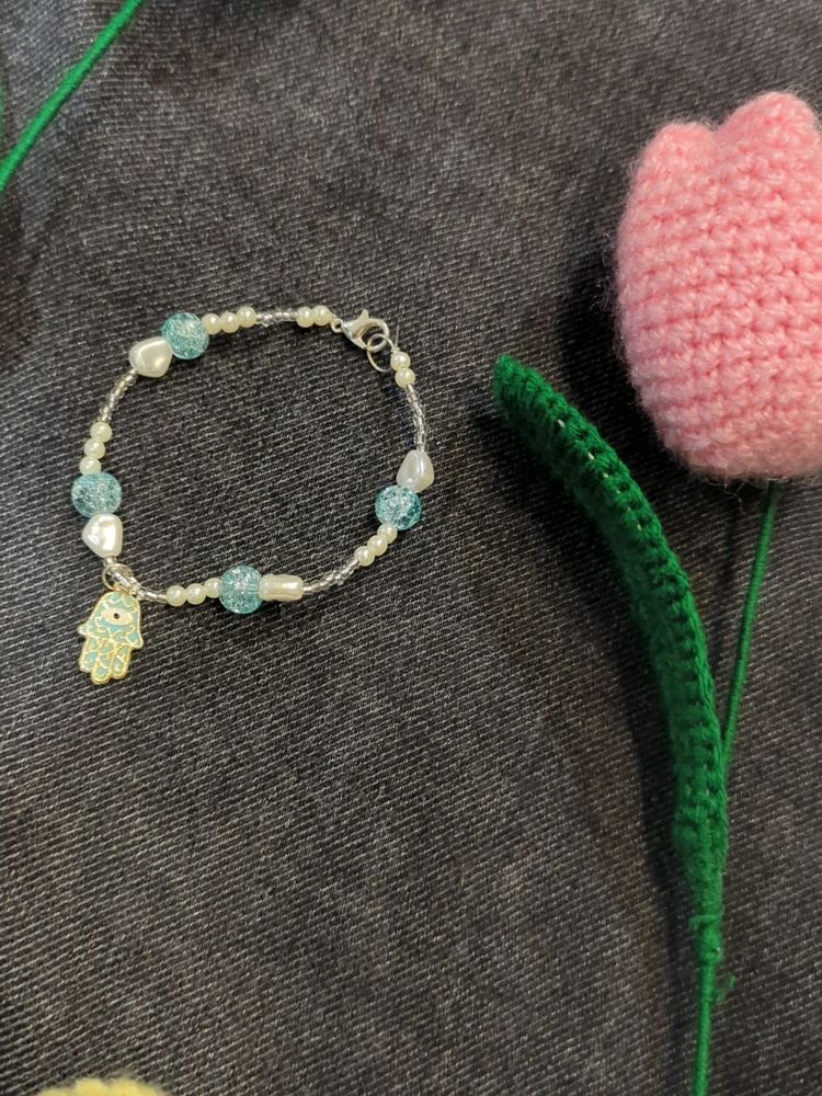 ♥️Pearly Broken Beads Bracelet ♥️