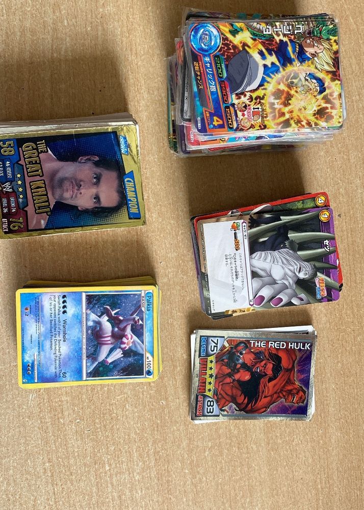 Trading Cards - Pokemon, Dragon Ball, WWE etc