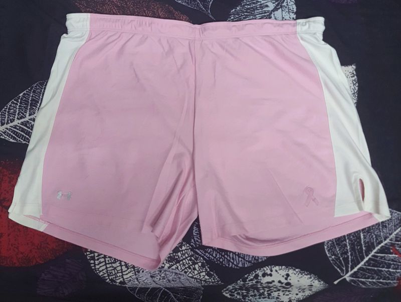 Heat Gear pink white shorts size xl,xxl