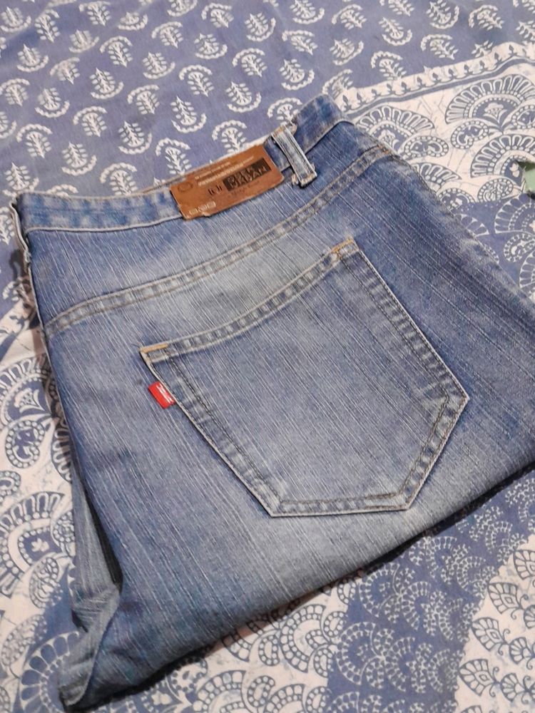 Uber Brand Blue Jeans For Men