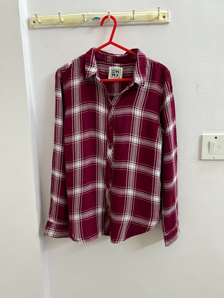 Red Checked Shirt