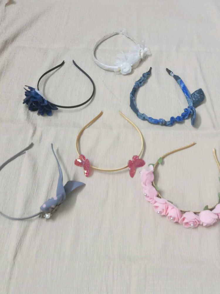 Combo Of 6 Baby Hair Bands