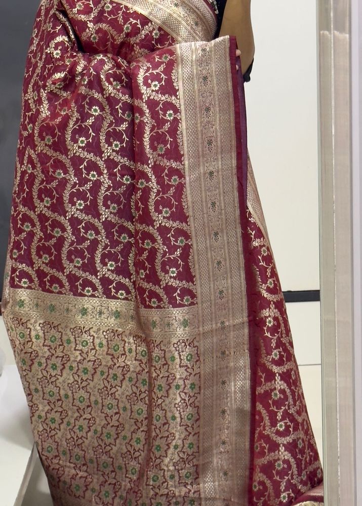 Pure Satin Grand Tanchoi Banarasi