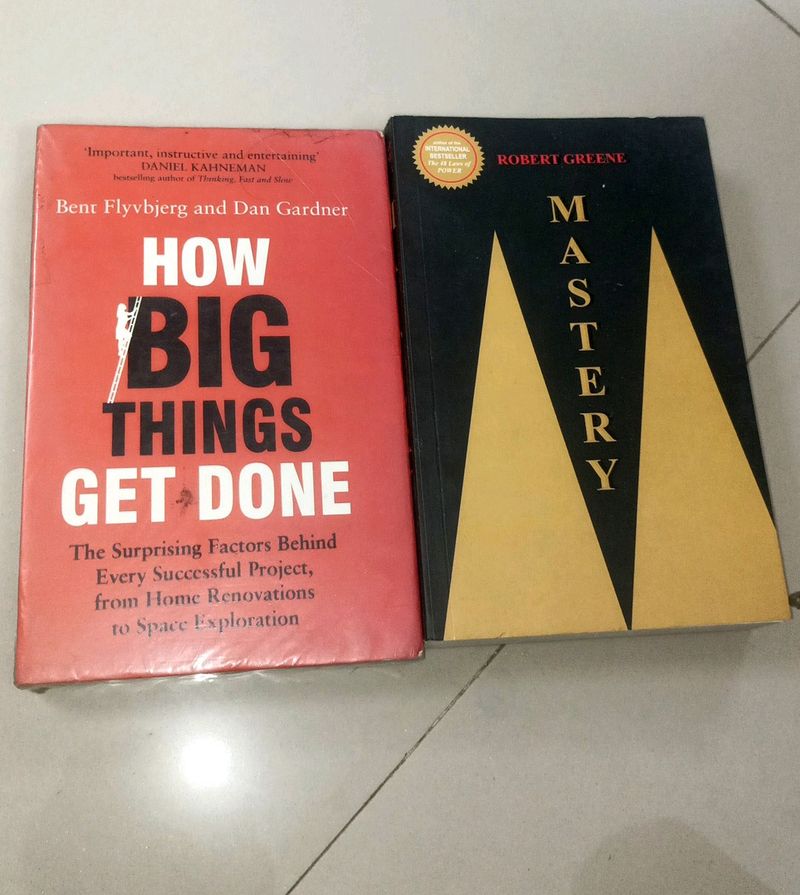 How Big Things Get Done + Mastery Robert Greene