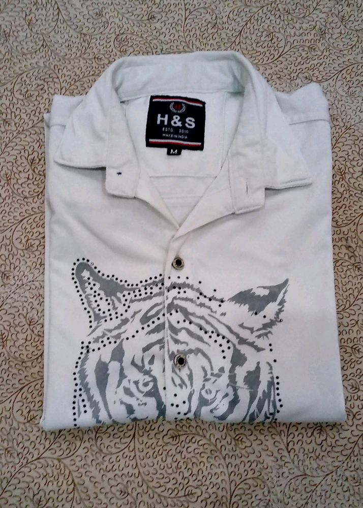 Boys Formal Shirt Tiger Design ♥️