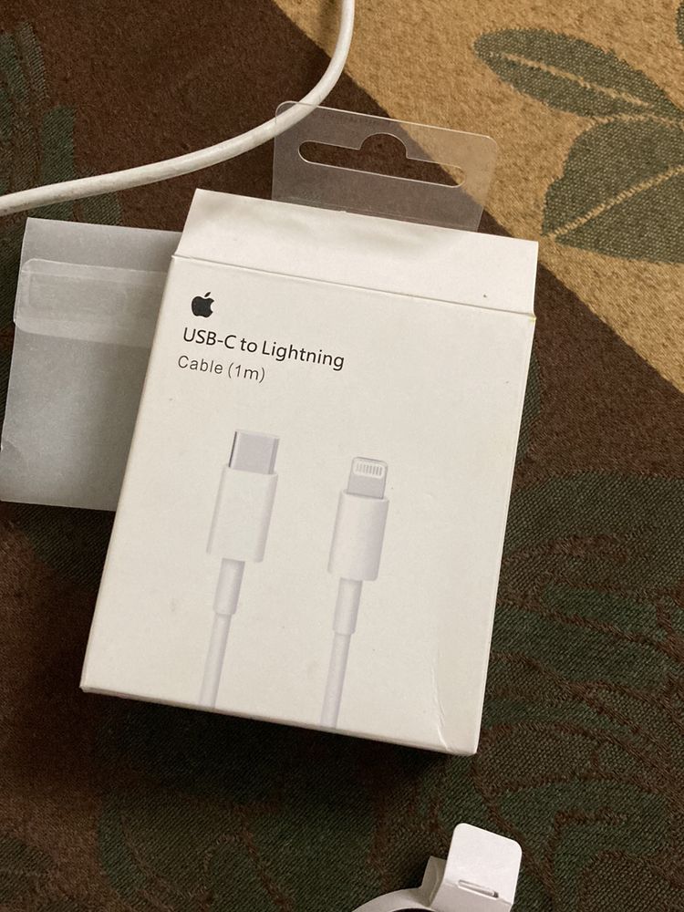 Brand New Apple C To Lightning cable (1mm)  Under Warranty In Case Of Any Issues Replacement Also Available