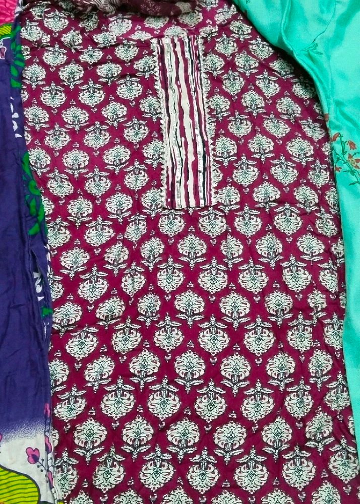 Kurti With Dupatta