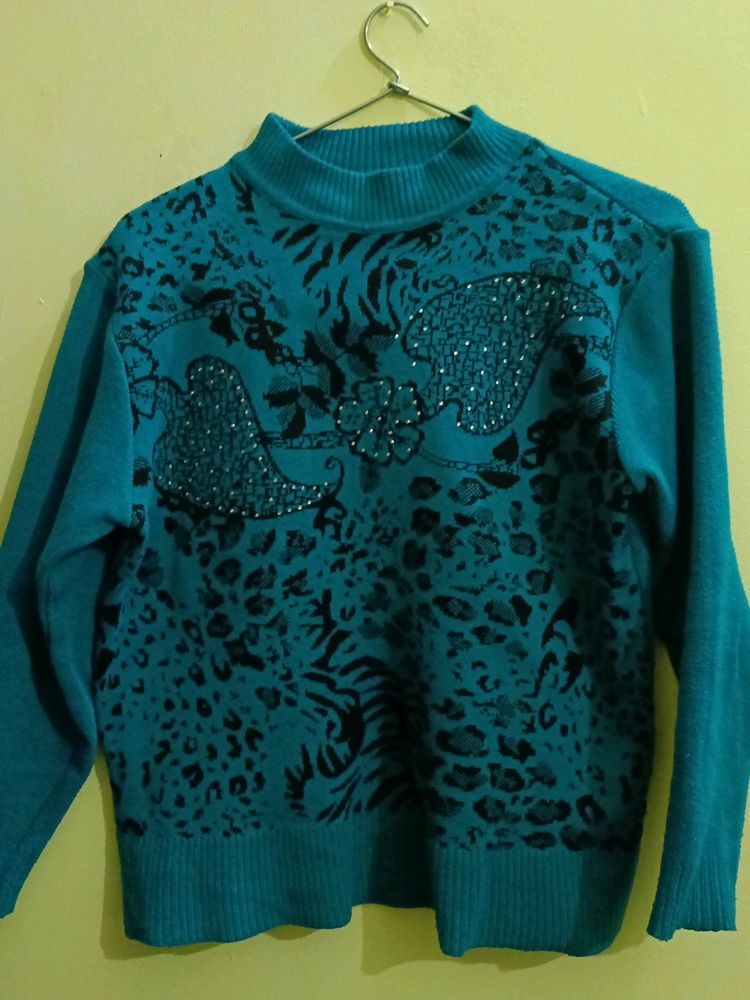 Woolan Top With Print