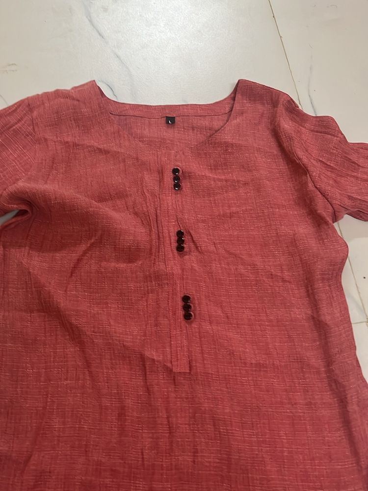 Plain Khadi Type Kurta