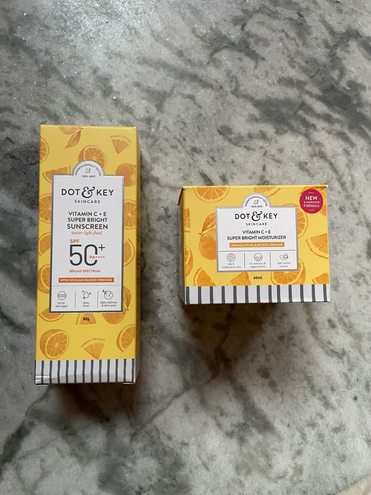 dot and key vitamin c sunscreen & moisturizerCOMBO