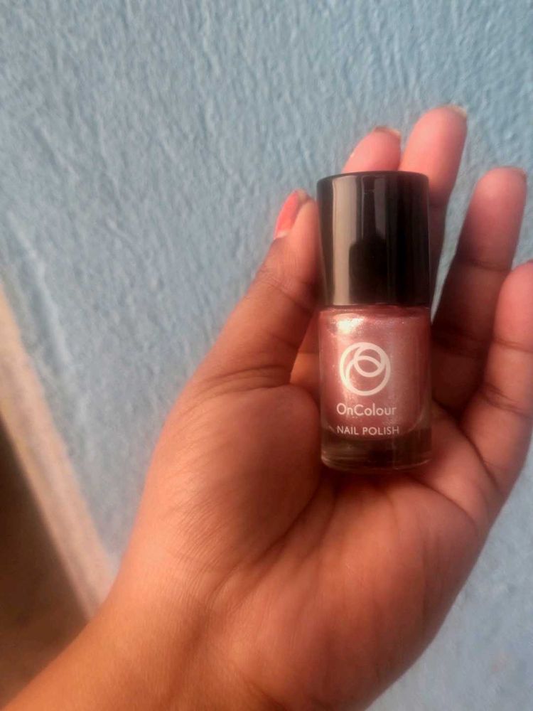 Oriflame On Color Nail Polish Pixie Pink