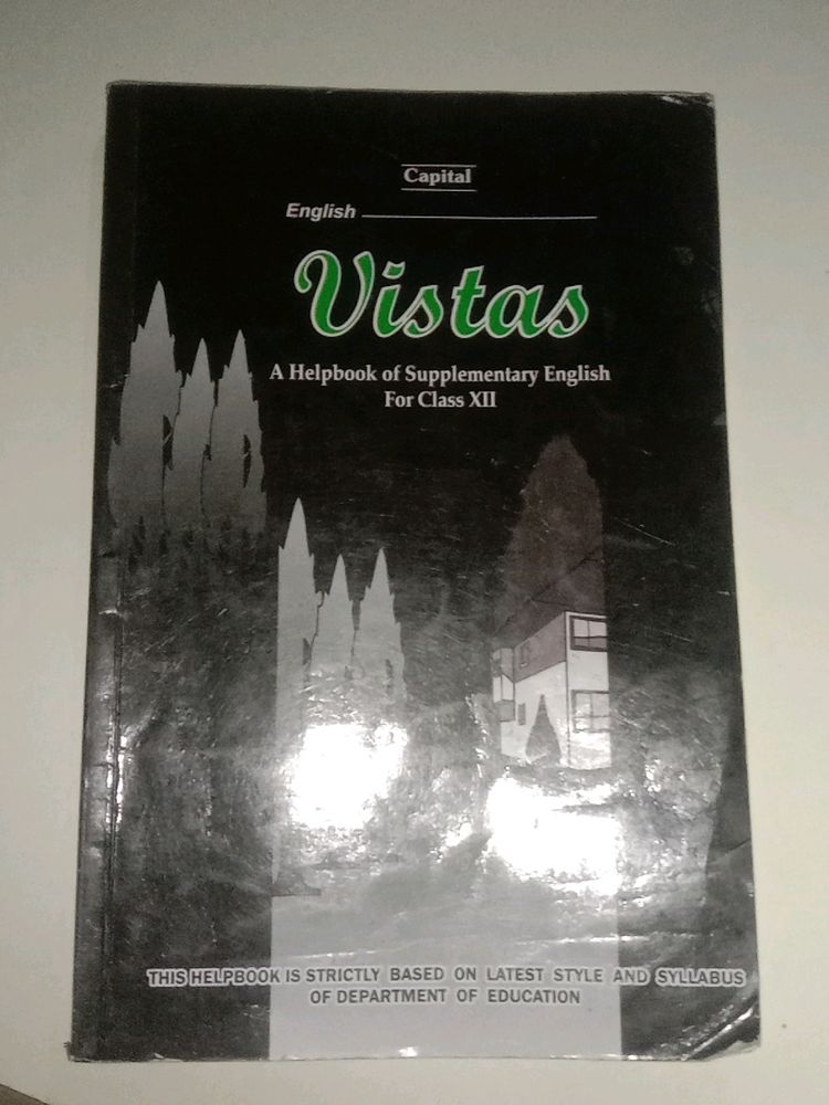 Capital English Book (Vistas)For Class 12th