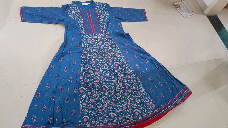 Biba anarkali Floral Print