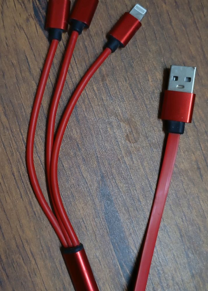 3 In 1 Charging Cable